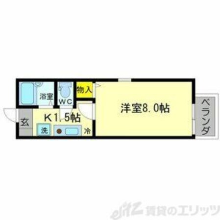 ハイツサン幸IIの物件間取画像